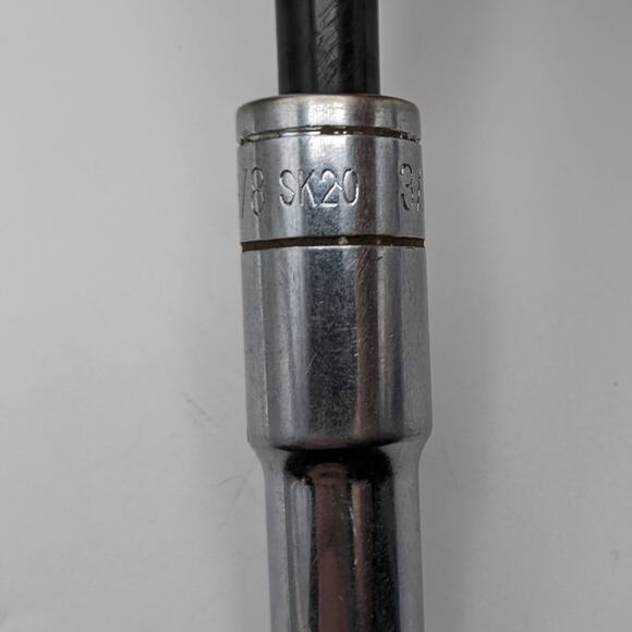 Great Neck Deep Socket 3/8" & 3/8" Drive 6 Point SK20 - Picture 3 of 6